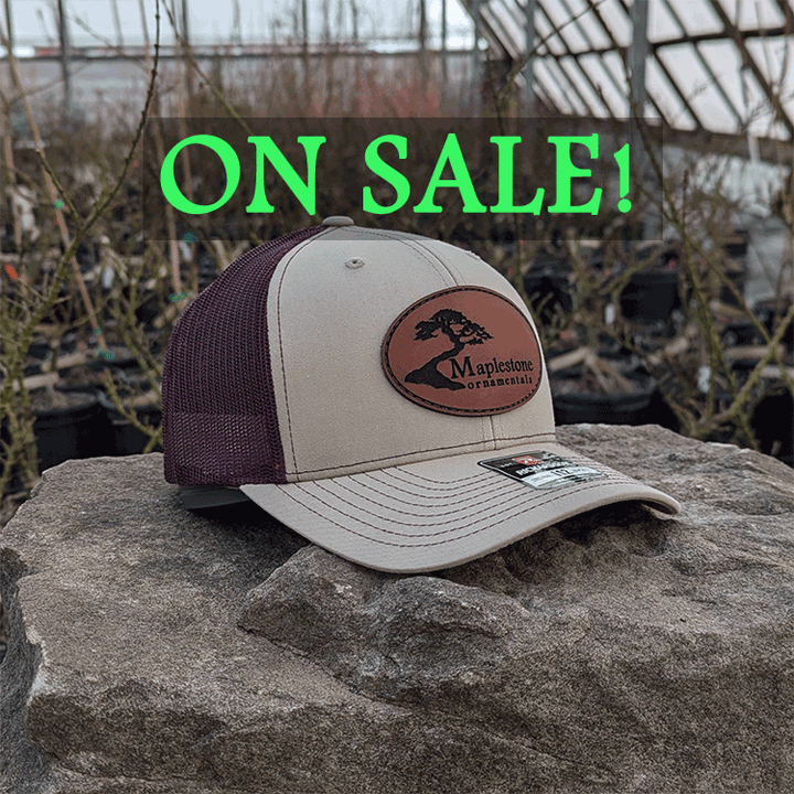Richardson 112 Hat - Khaki/Burgundy/Leather Patch