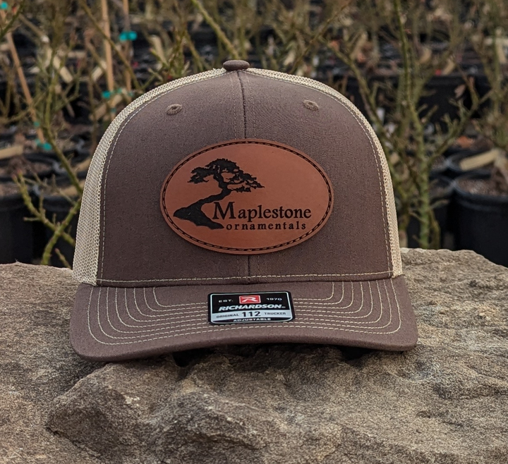 Richardson 112 Hat - Brown/Khaki/Leather Patch